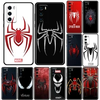 silicone phone case for huawei p30 p40 p20 p10 lite p50 pro p smart z 2019 soft silicone back cover coque marvel spiderman logo