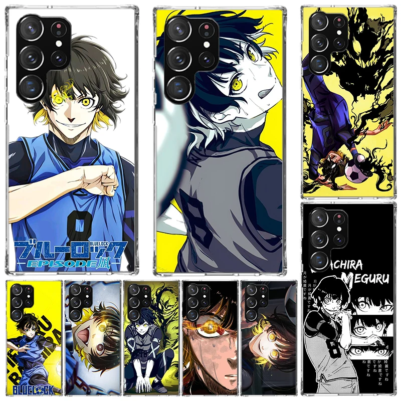 Чехол Blue Lock Bachira Meguru для Samsung Galaxy S23 S22 S24 S25 Ultra S21 Plus S20 FE чехол телефона S10 + S10E S25U с