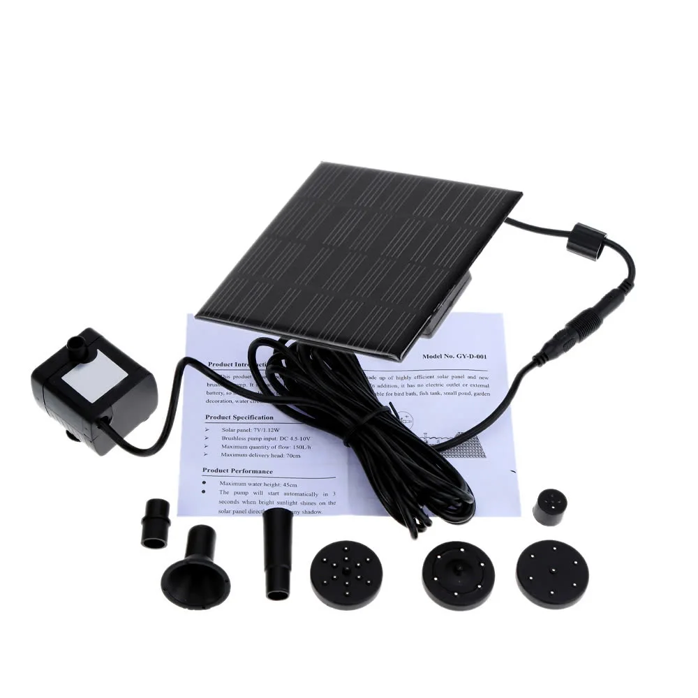 

Водяной насос на солнечной энергии