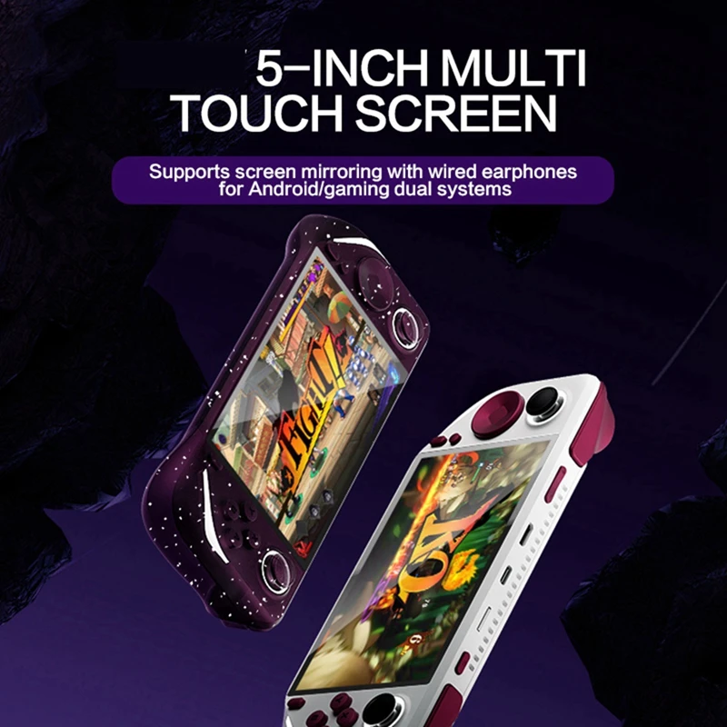 Портативная игровая консоль E6 Plus 64G + 15000 5-дюймовая портативная с поддержкой