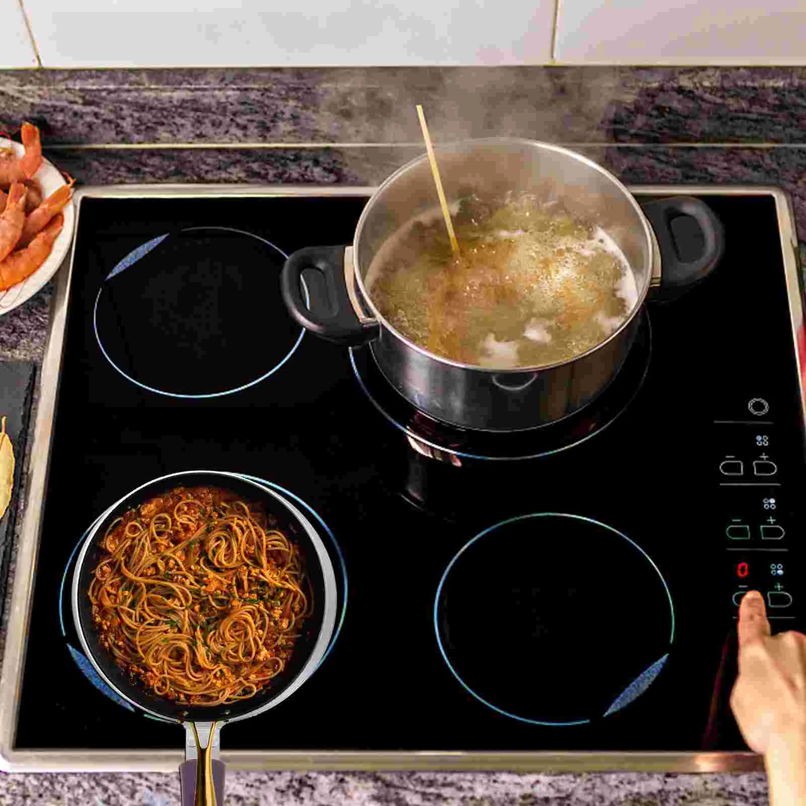 

Heat Conduction Plate Induction Stainless Steel Adapter Metal Handle Gas Stoves Kitchen Supply Food Cooker Electric Plates