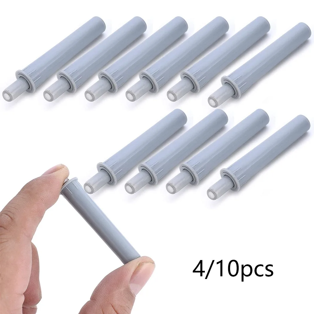 4/10 PCS White Gray Kitchen Cabinet Cupboard Door Soft Cushion Damper Buffer Drawers Wardrobe Cabinet Door Silencer ABS Plastic