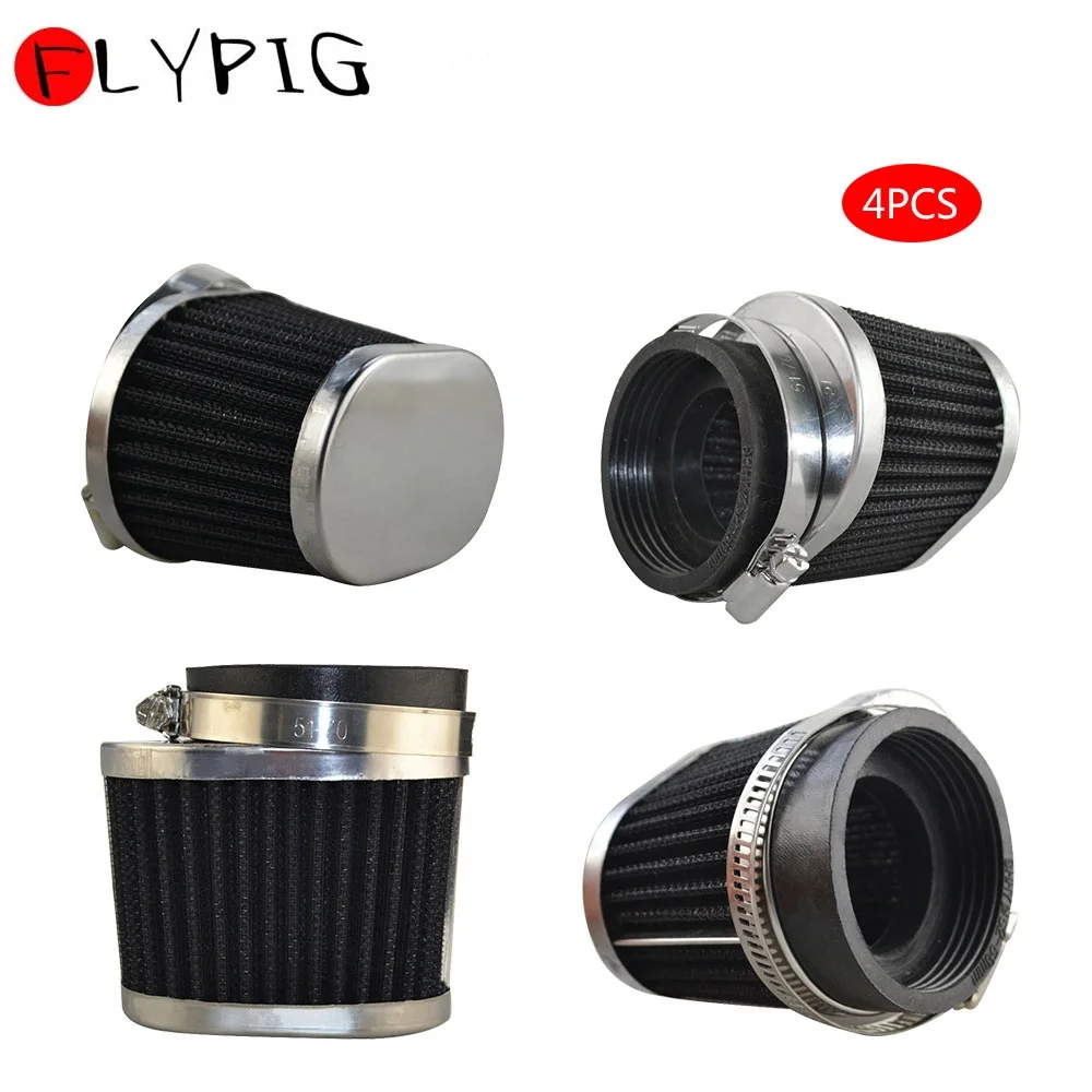 

Овальный фильтр для Honda CB750 Yamaha XS110 XJR1200 Kawasaki KZ1000 Suzuki GS700 GS850 GS1000G GS1000S, 4 шт., 54 мм