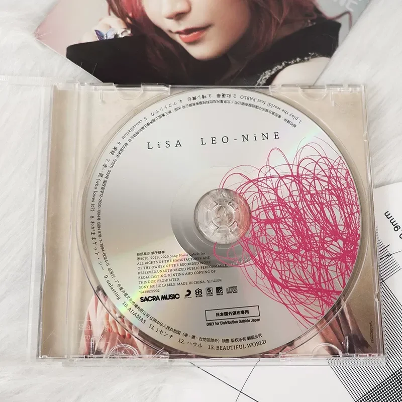 Фото Оригинальный альбом LiSA Weaving Risa для Lion Spirit LEO-NiNE: CD-диск с тематической песней Ghost Blade №3
