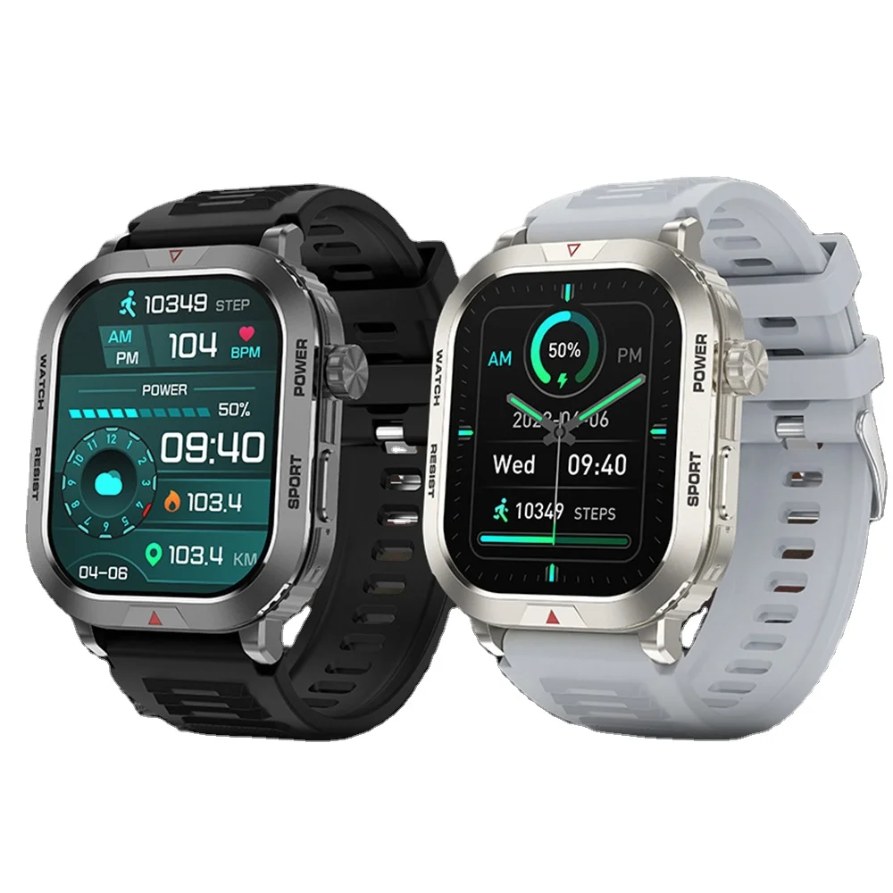 Смарт-часы ZW66 с большим HD-экраном 49 мм