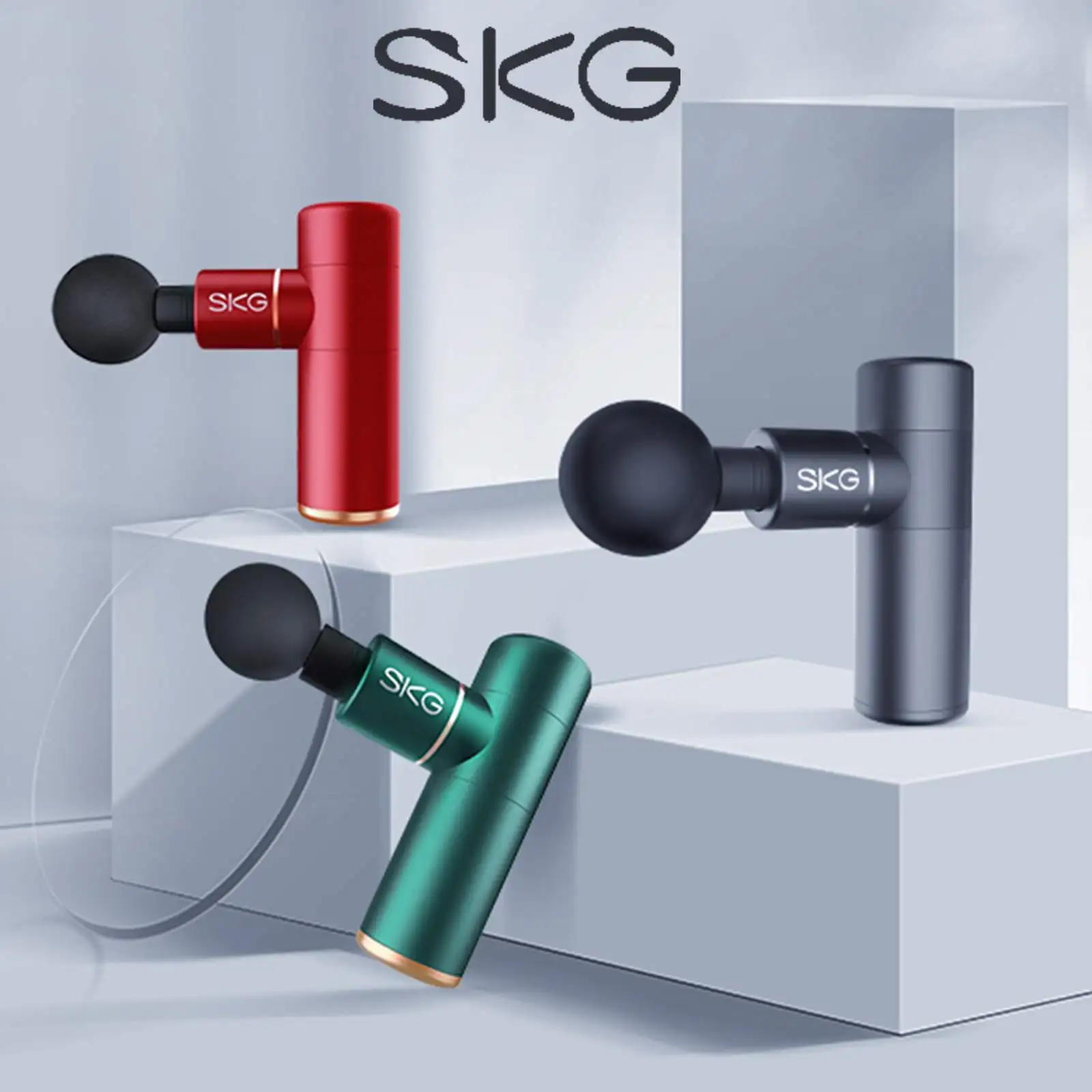 

SKG F3 Portable Massage Gun Deep Tissue Muscle Electric Massager Pain Relief For Body Neck Leg Back Relaxation Fitness Slimming