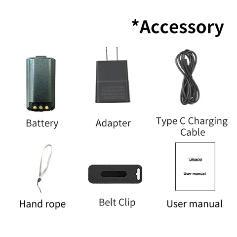UNIKOO US-UV306 10 Вт рация Air Band Radio Tyep C Charge UHF VHF DTMF FM Многодиапазонная беспроводная частота двустороннего радио CB