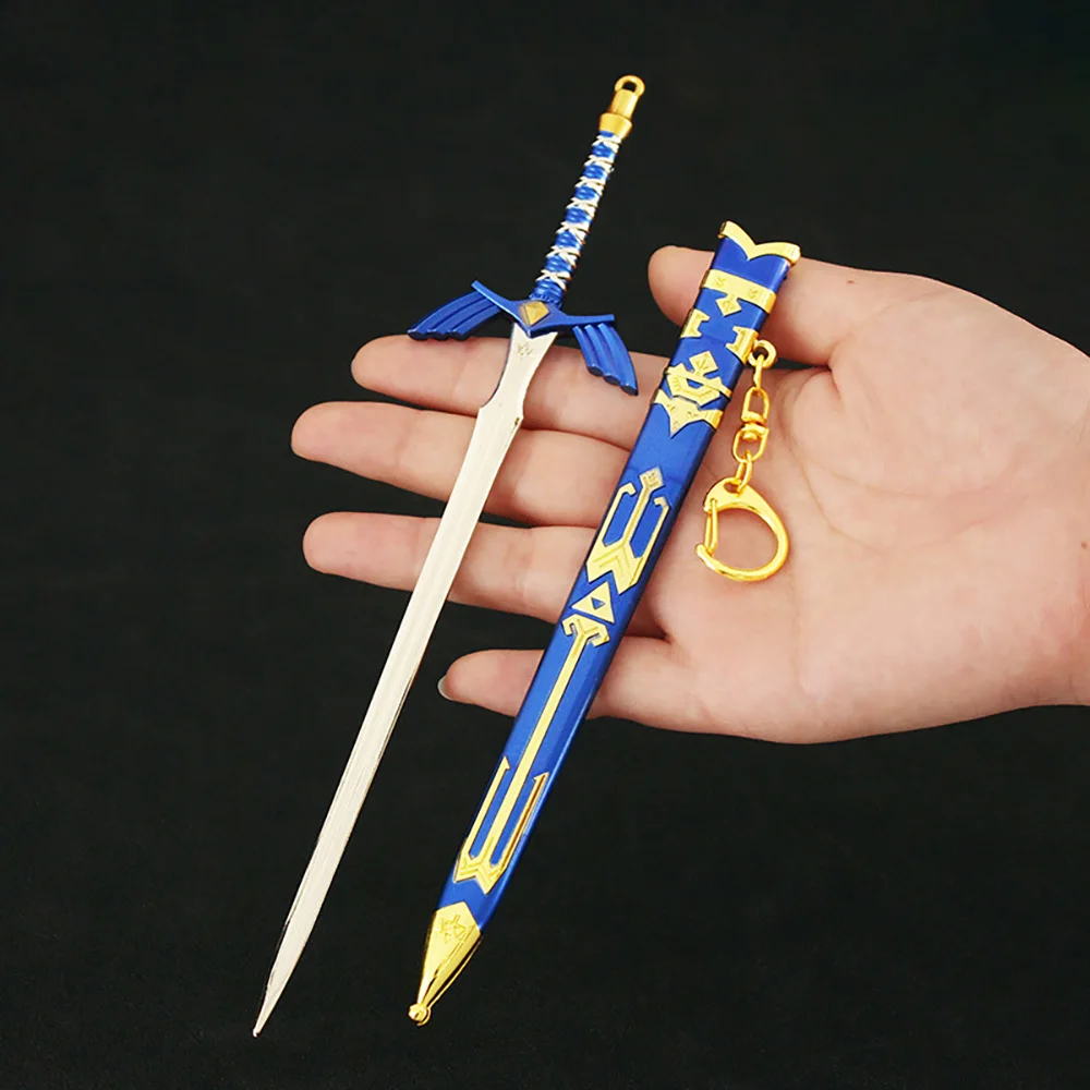 Фото 22 см Link Decayed Master Weapon Sword LoZ Game Tears of The Kingdom The Hyrule Fantasy Fierce Deity Goddess Sword Подарочные игрушки №2