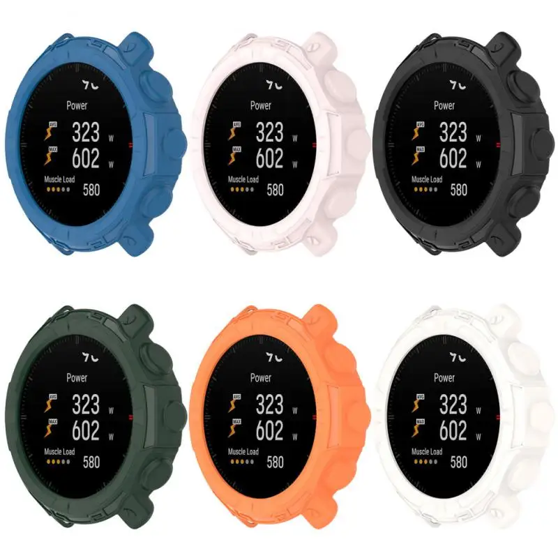 

Защитный чехол для часов POLAR GRIT X, противоударный мягкий силиконовый чехол для смарт-часов, противоударный защитный чехол для зерна X