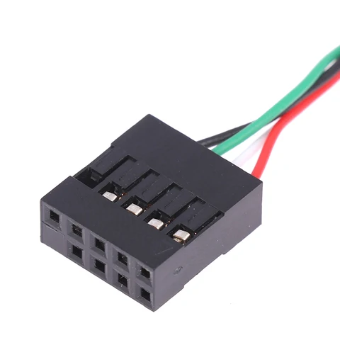 USB разветвитель для материнской платы JETTING, 9-контактный, 1-2 порта