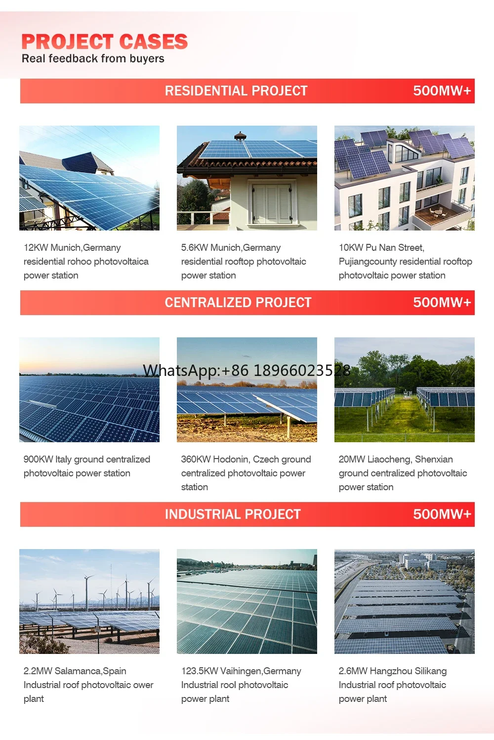 1 интеллектуальная солнечная панель 360 Вт 410 460 540 550 182-550 монокристаллический