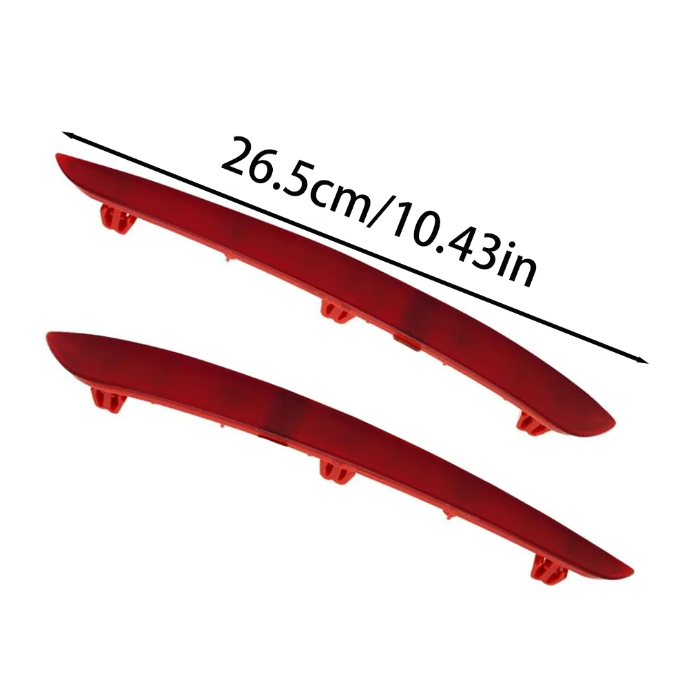 2 шт. отражатель заднего бампера автомобиля 63147388765 63147388766 Для BMW 530e 530eX 530i 530iX 540dX 540i