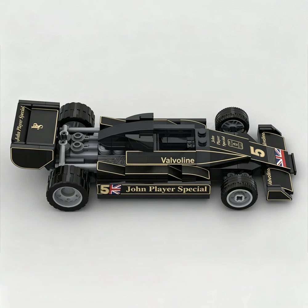Фото Новая модель MOC Speed ​ ​ Конструктор-модель гоночного автомобиля Lotus 78 серии 1977 года, DIY, для сборки, коллекционный подарок для взрослых №3