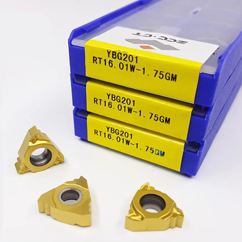 RT16.01N RT16.01W - 1.00GM 1.25GM 1.50GM 1.75GM 2.00GM 2.50GM 3.00GM YBG201 Твердосплавные вставки ZCC.CT Метрическая