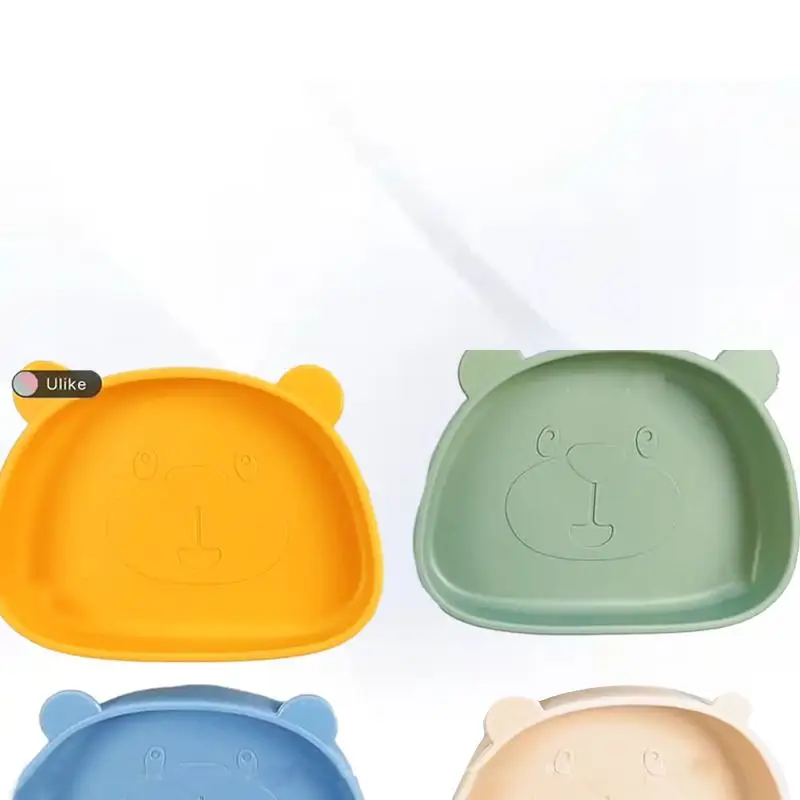 

Adorable Mengqu Panda Silicone Tableware Set - Perfect for Your Little One's Mealtime Adventure