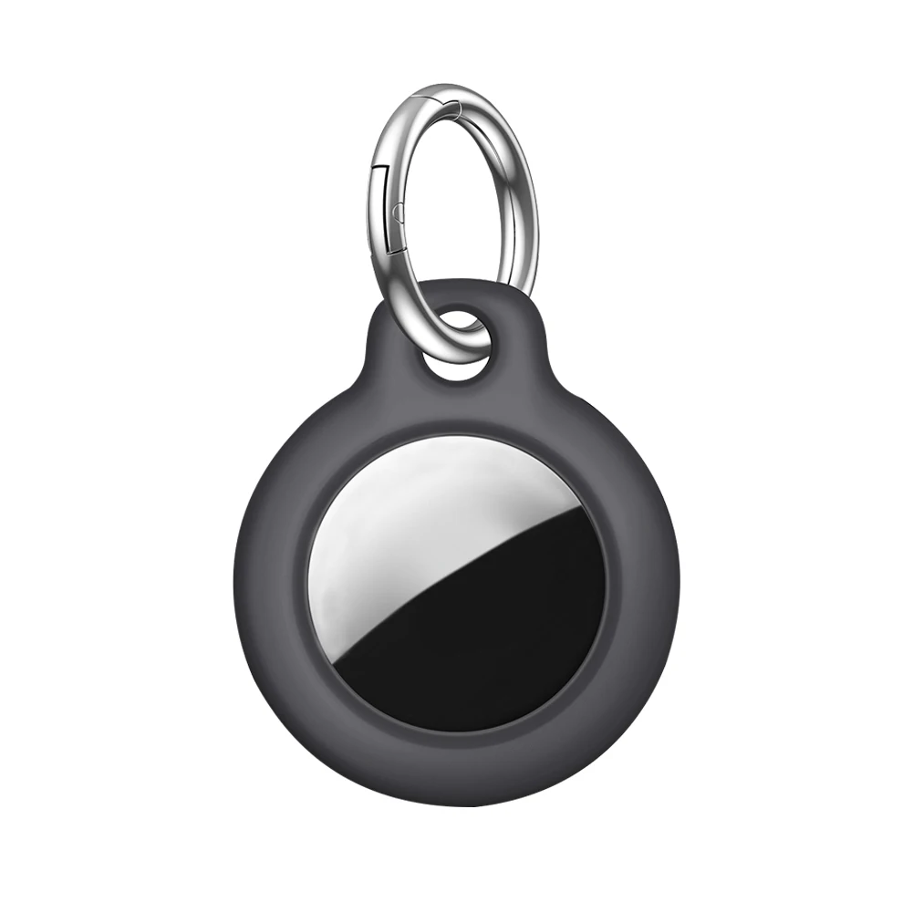 

Защитное кольцо для ключей, ПК, внешний противоударный жесткий чехол для телефона, противоударный защитный чехол для держателя AirTag, брелок