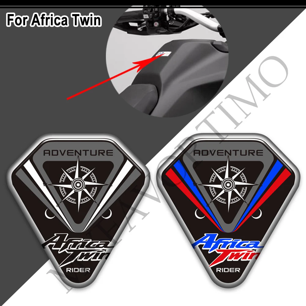 Фото Для Honda Africa Twin CRF1000L CRF 1000 1100 L CRF1100L спортивный комплект для приключений, багажник, чехлы для багажа, защитные наклейки на бак №2