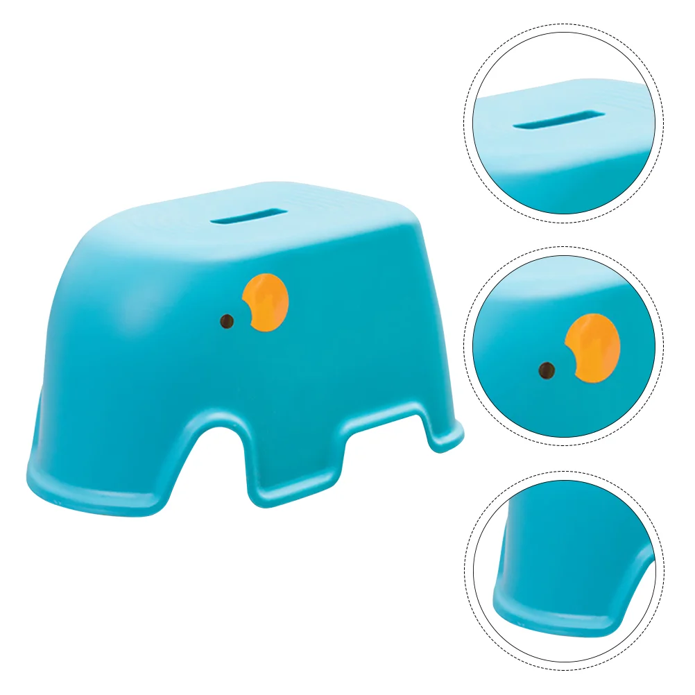 

Children's Non- Plastic Plastic Step Stool Folding Stepstool Non- Feet Home Safety Cartoon Design Plastic Pp Friction Foot