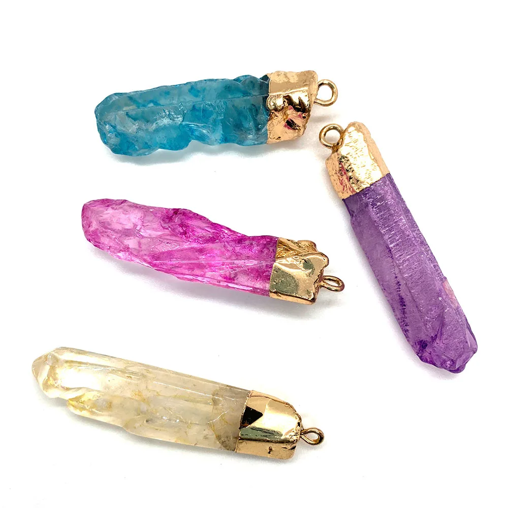 Изысканный натуральный камень неправильной формы Очаровательная Хрустальная