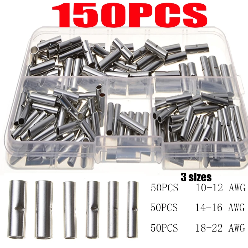150 шт., обжимные клеммы для проводов 22-18 16-14 12-10AWG