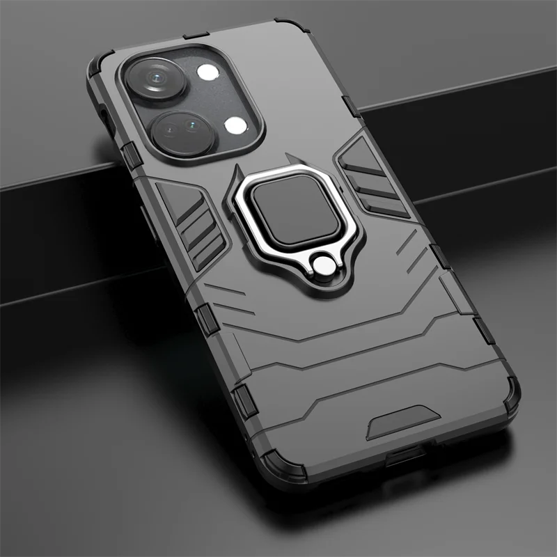 For Oneplus Nord 3 Cover Case For Oneplus Nord 3 Funda Shell  Coque Shockproof Finger Ring Phone Bumper For Oneplus Nord 3