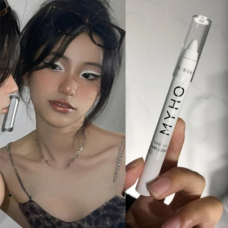 Жемчужно-матовая белая подводка для глаз карандаш осветляющая вспышка хайлайтер