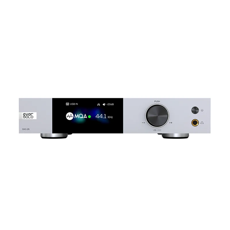

Настольный декодер Eversolo DAC-Z6 ES9068 * 2, усилитель для наушников, Hi-Fi аудио DAC USB 32 бит 768 кГц DSD512 Bluetooth 5,0 QCC5125