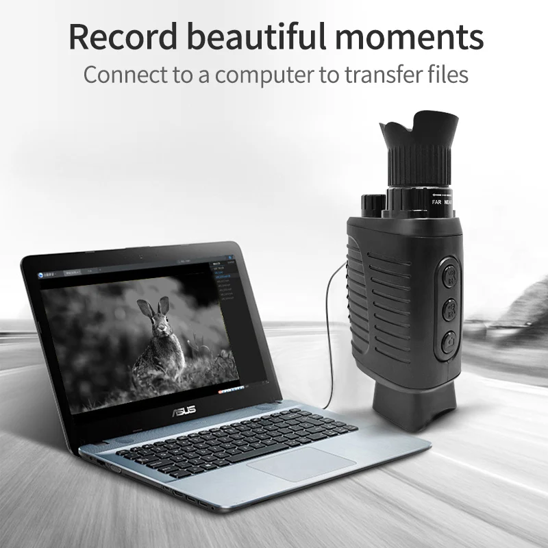 Монокулярные очки ночного видения 1080P телескоп с широким диапазоном HD