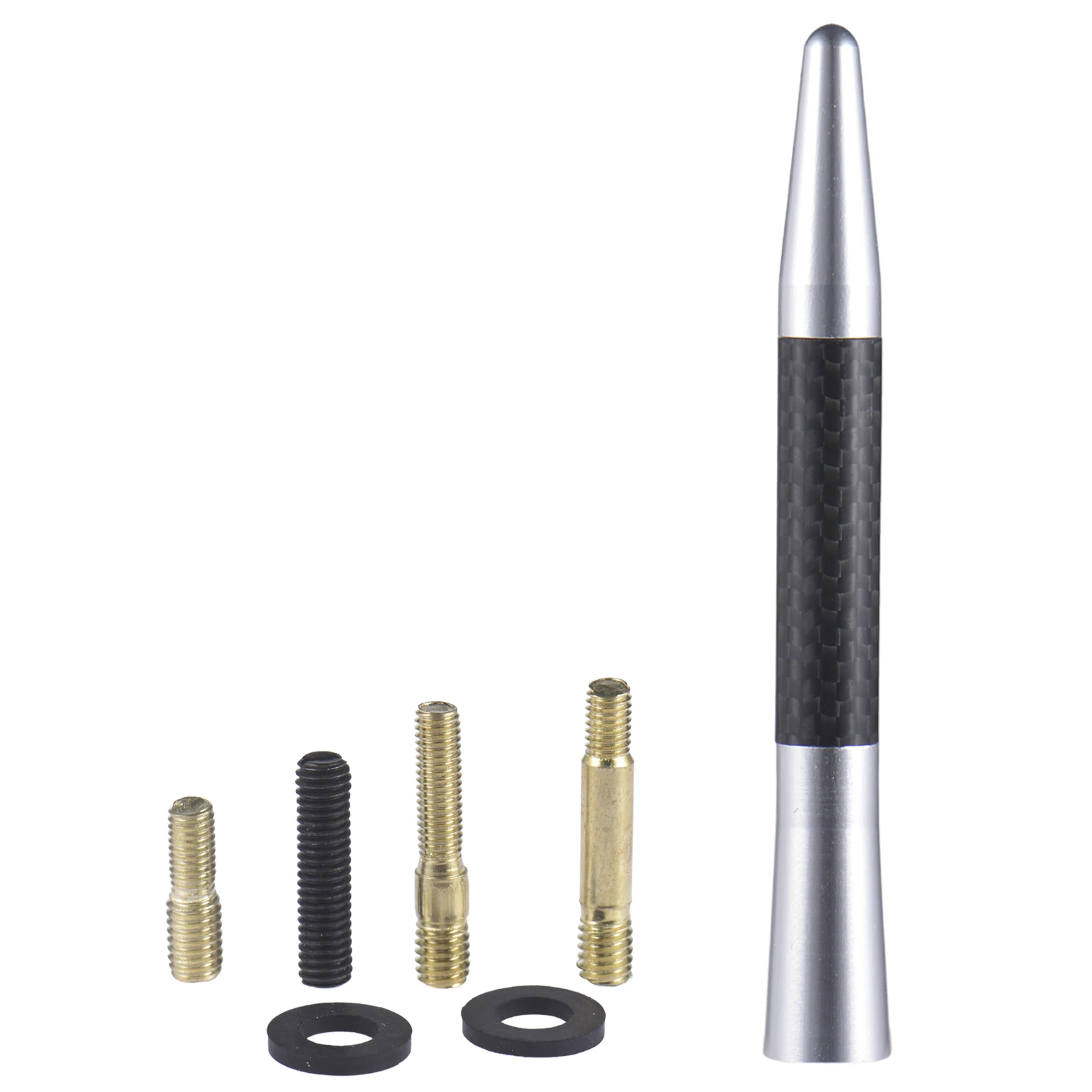 

Автомобильная стерео антенна для внедорожника, универсальная Выдвижная Водонепроницаемая Модифицированная антенна на крышу для приема AM ...