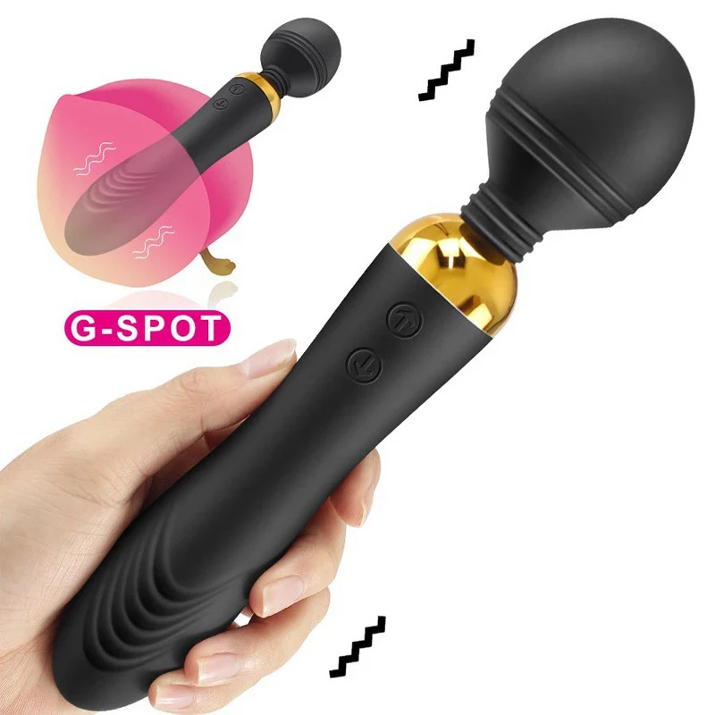 18 скоростей двойная головка AV вибратор волшебная палочка фаллоимитатор вибратор Стимулятор клитора точка G Вагинальный массажер секс-игру...