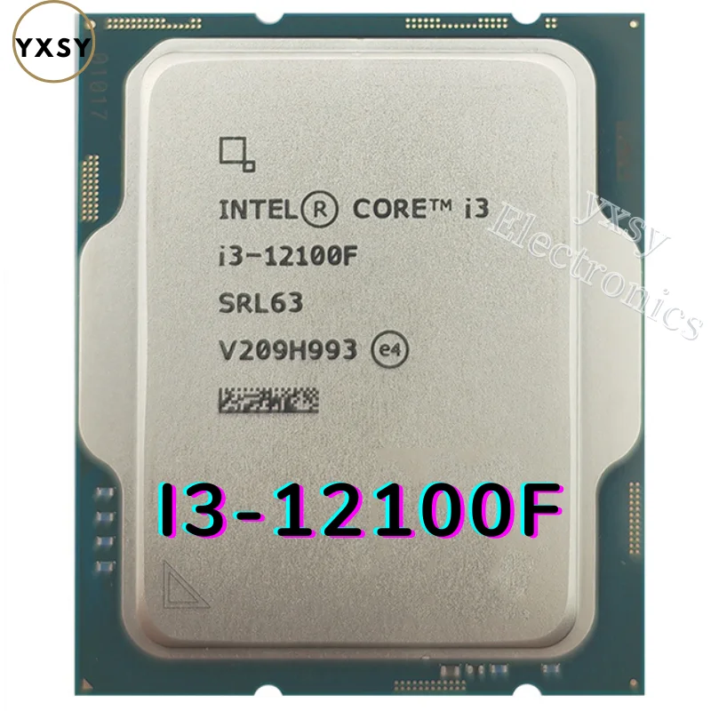 

Процессор Intel Xeon i3-12100F, четырехъядерный, 8 потоков, LGA 1700 i3 12100F, 3,3 ГГц, 60 Вт, кэш 12 МБ