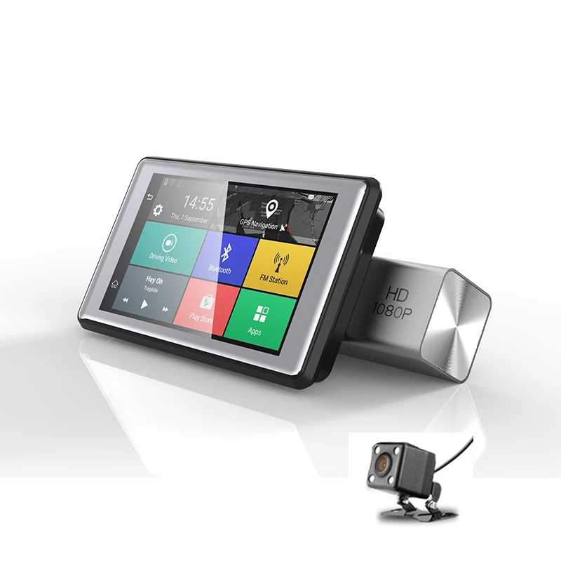 

3G Car DVR K4 Drive Recorder Mini 4.0" HD 1080p Android Driving recorder with GPS Log 24Hrs Remote Monitor and Emergency Alarm
