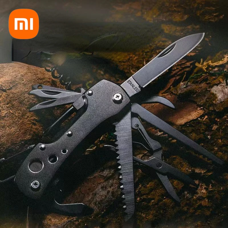 Xiaomi GHK 11 In 1 Swiss Knife Fold Army Edc Gear Knife Surv
