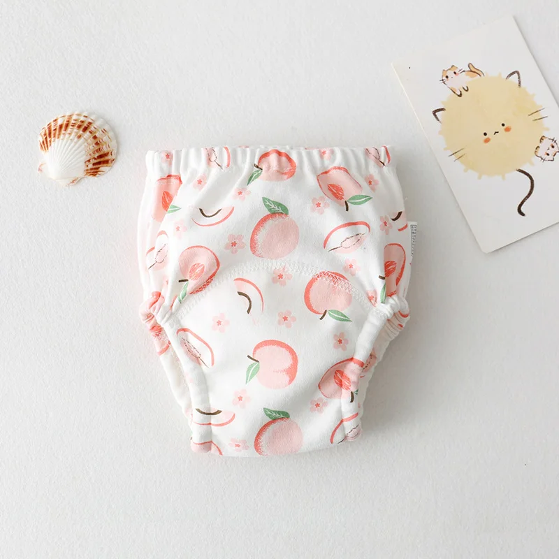 Baby Training Pants Newborn Reusable Diapers Washable Infant Cloth Diaper Elasticity Girls Boy Underwear Toddler Nappy Panties images - 6
