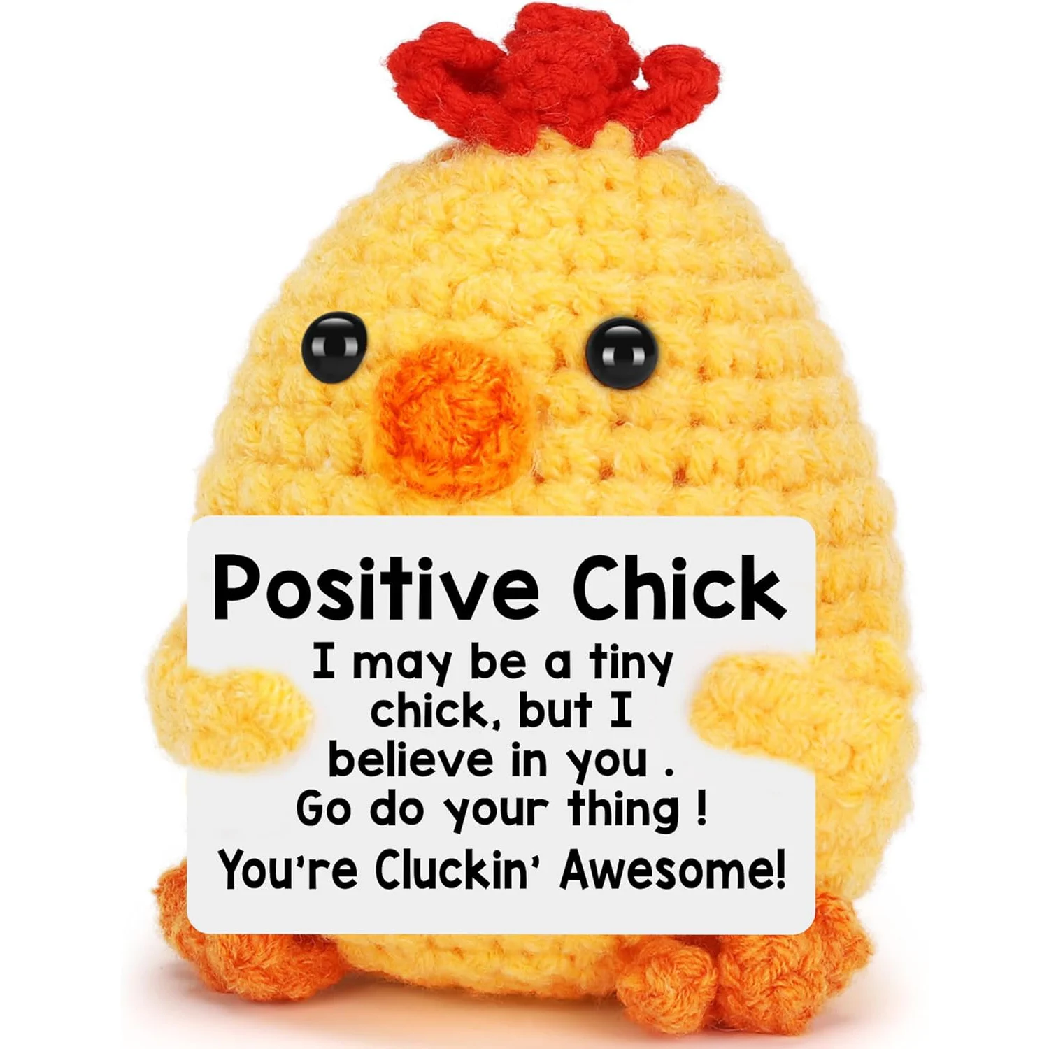 

Вязаная кукла-курица "Ты потрясающие"