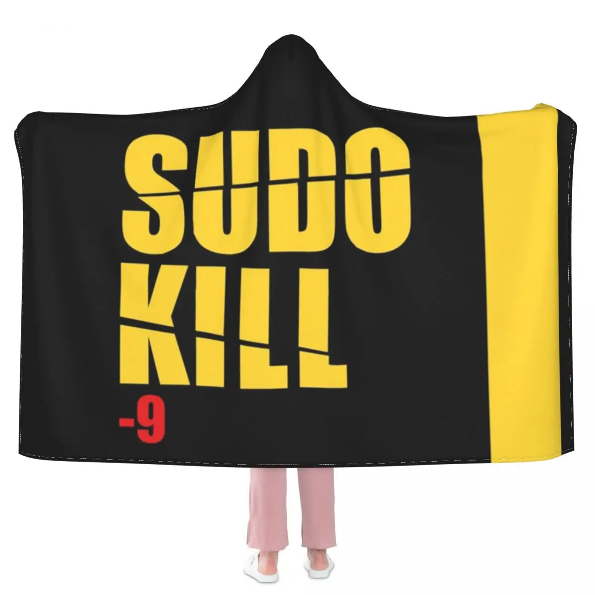 

Linux Sudo Kill желтое одеяло операционная система пушистое с капюшоном Флисовое одеяло для путешествий супер мягкое модное покрывало