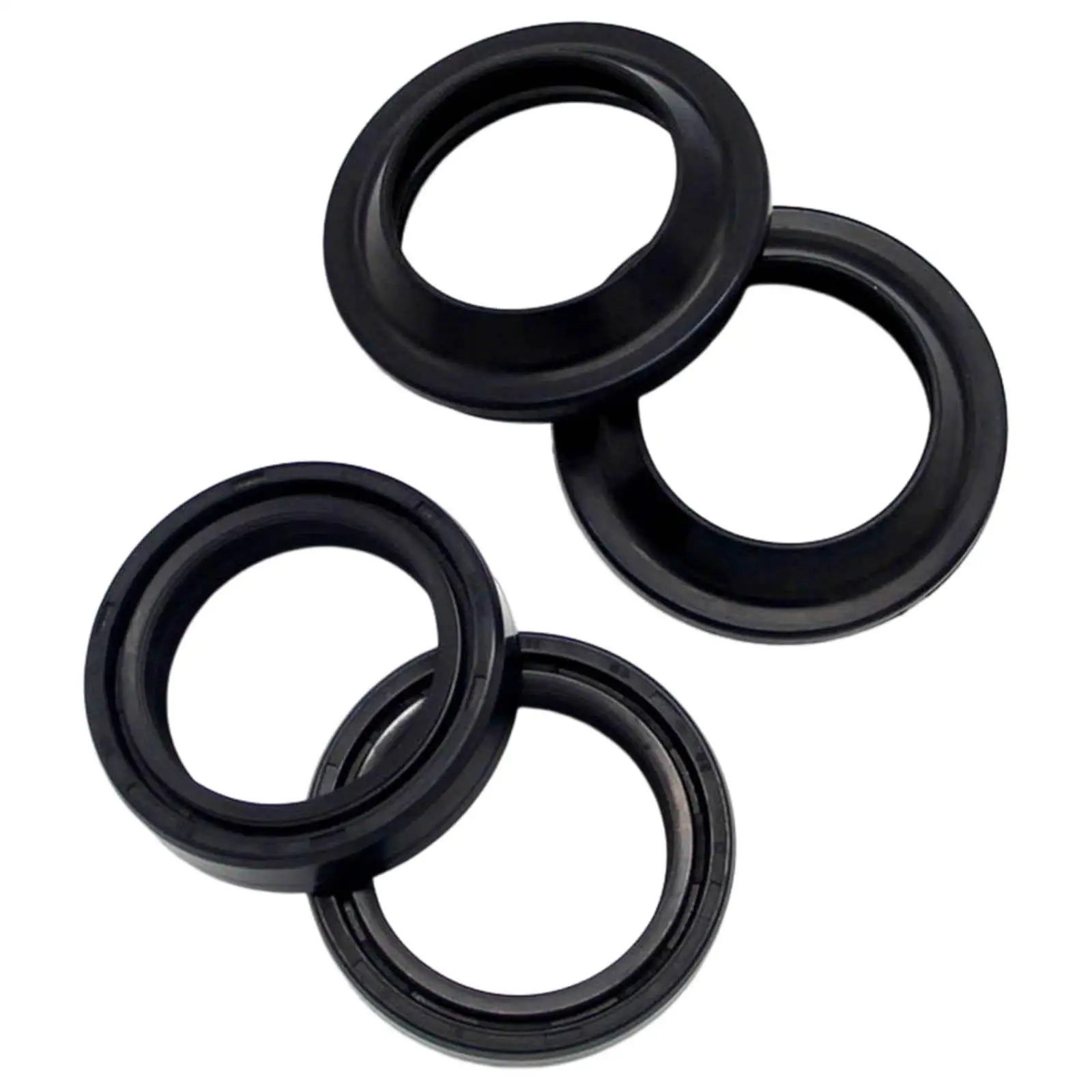 

Front Fork Damper Oil Seal and Dust Seal Kit 35mmx48mmx11mm Replacements