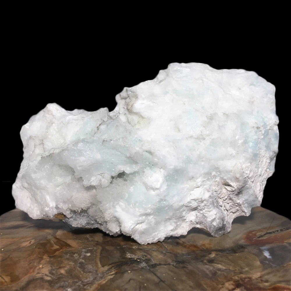 

Natural Druzy Larimar Quartz Crystal Collection Gift Home Furnishing Articles Reiki Healing Mineral Samples Geode Voog Specimen