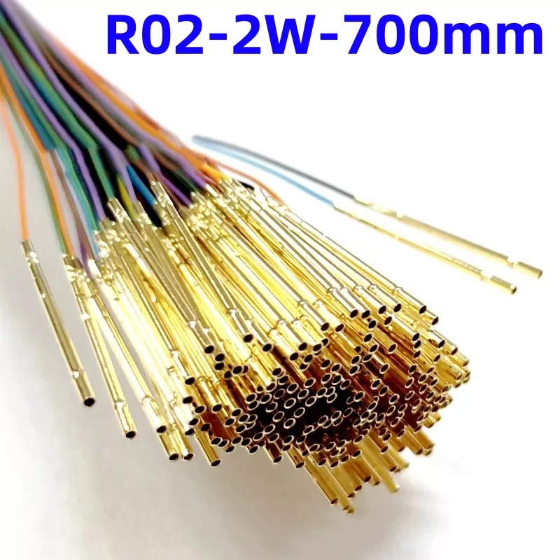 Розетка R02-2W7 Длина 23 3 мм Пружинный тестовый щуп Гнездо для голой печатной платы