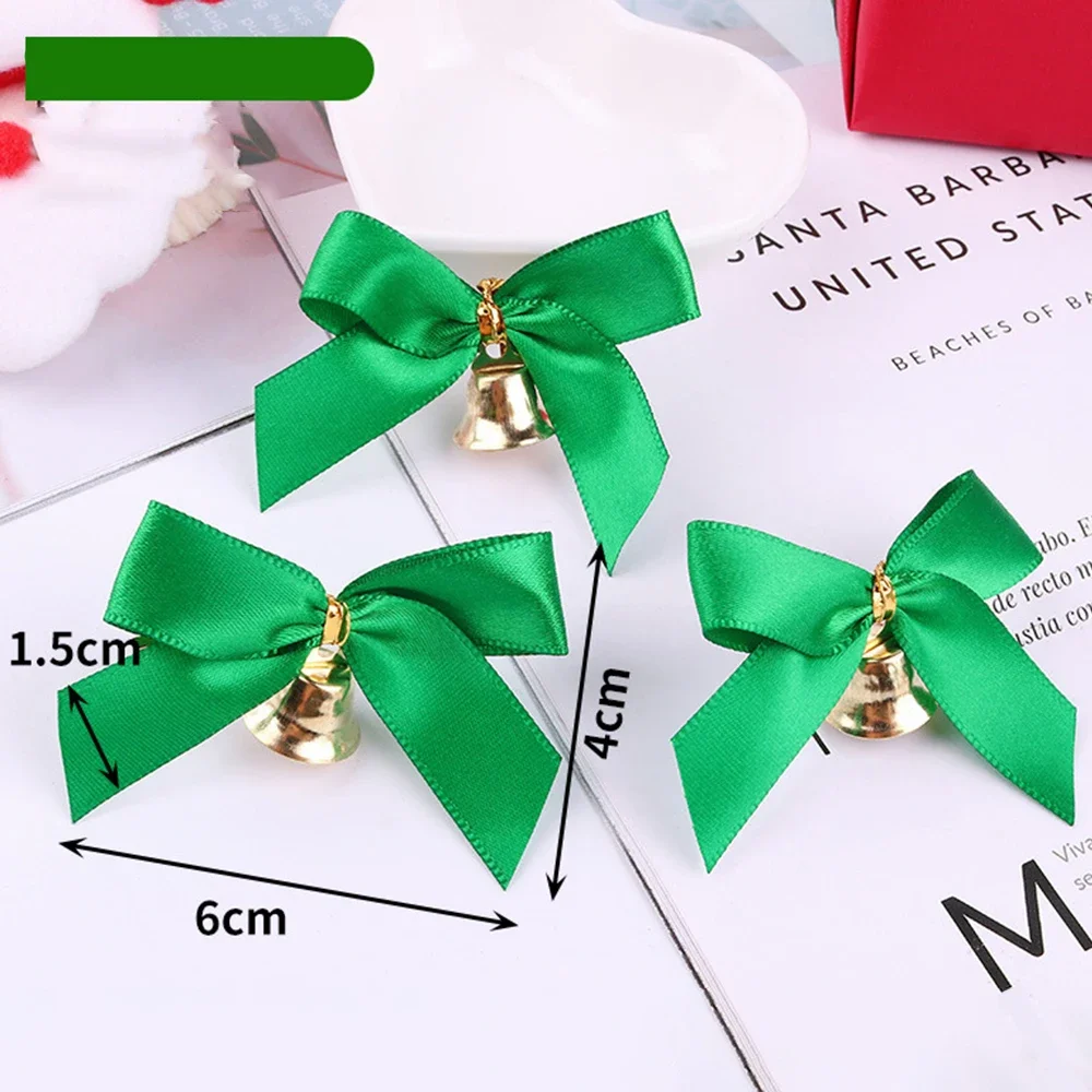 

Рождественские банты с колокольчиками