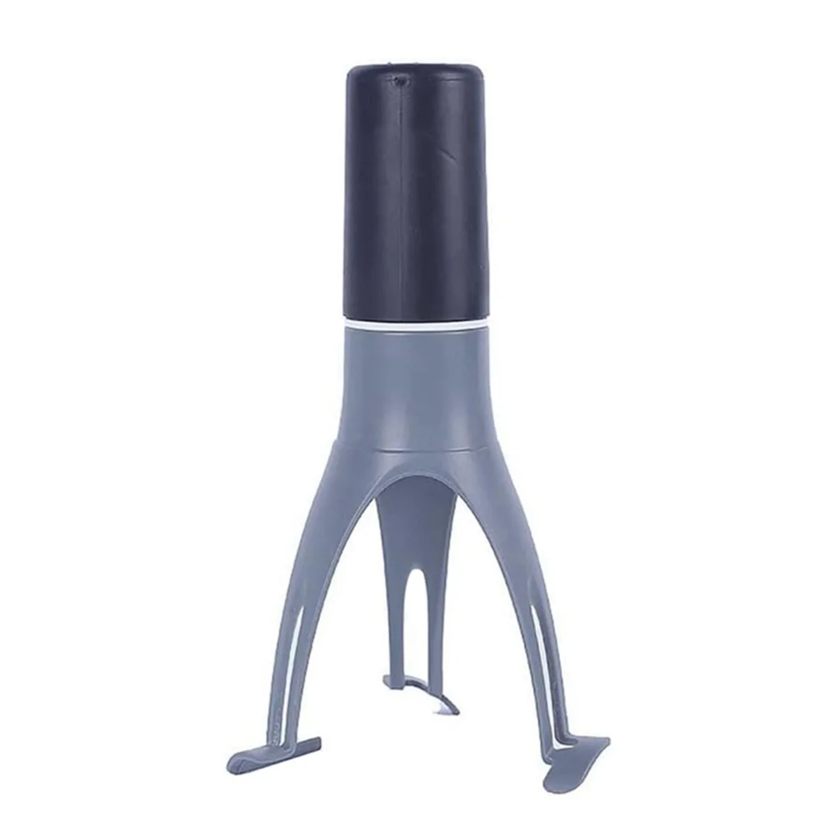 

Kitchen Triangle Egg Whisk, Mini Semi-Automatic Whisk,Baked Food Mixing Tool,Pan Stirring Stick Food Mixer Black & Gray