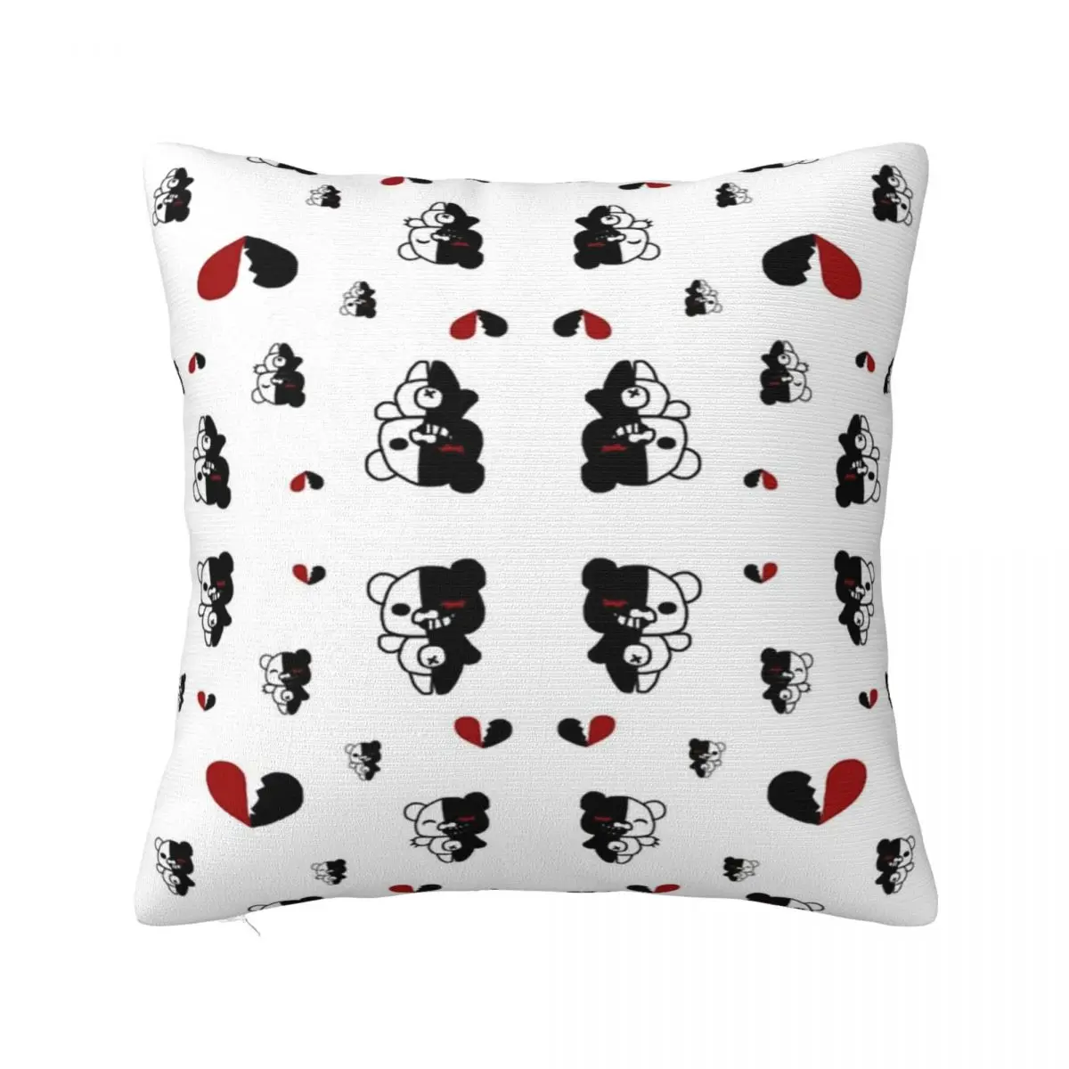 

Junko Enoshima Danganronpa Anime Pillowcase Printed Polyester Cushion Cover Gift Throw Pillow Case Cover Home Square 45X45cm