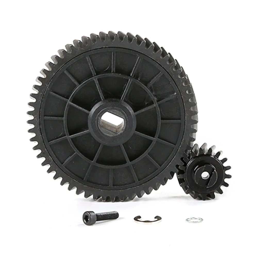 

Металлический 57T/17T Комплект спиральных зубчатых передач для 1/5 HPI ROFUN ROVAN KM BAJA 5B 5T 5SC Запчасти для радиоуправляемых автомобилей