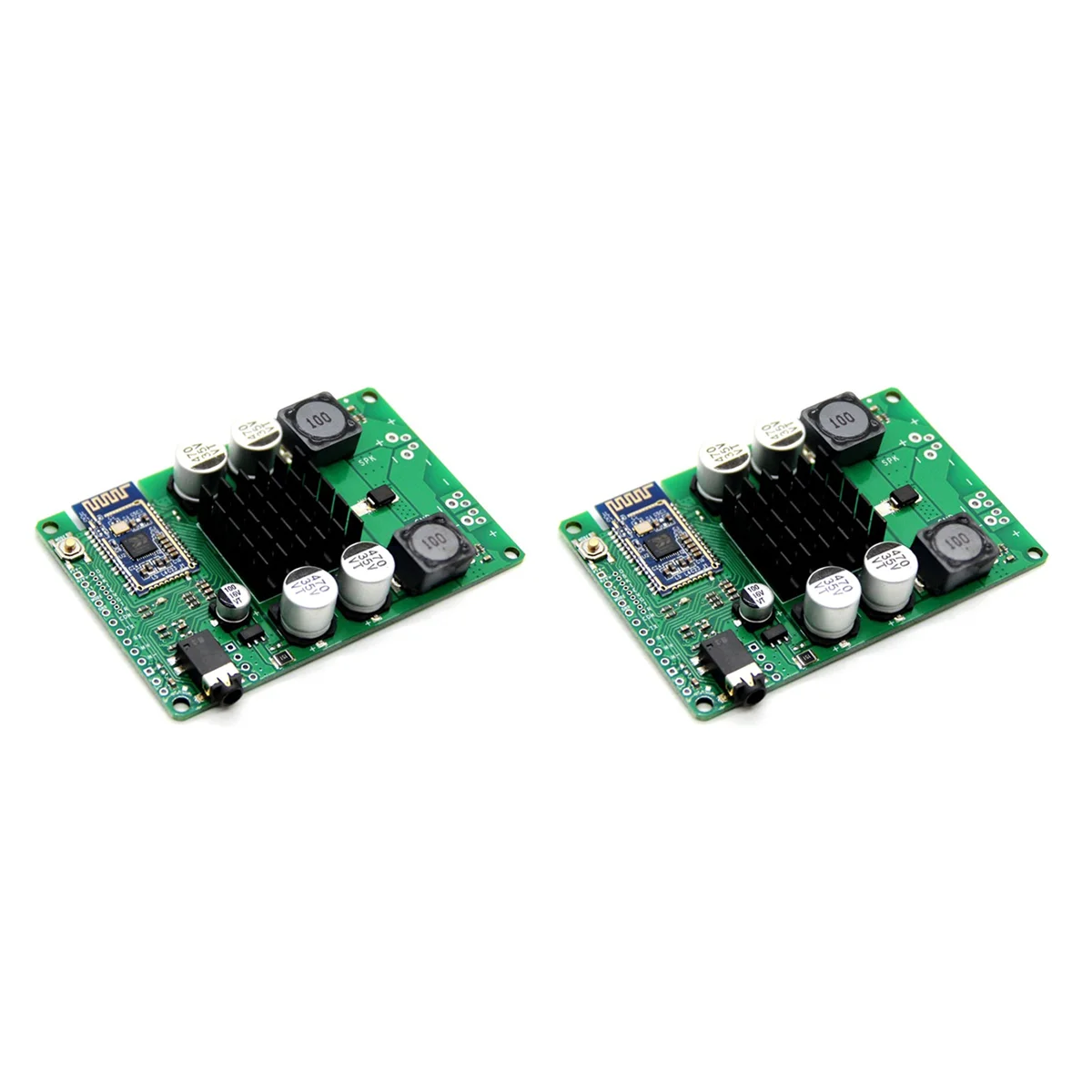 

2X Bluetooth 5.0 Amplifier Board TWS AUX 80/100W Serial Port to Change Name Mono Stereo Module Stereo Amplificador