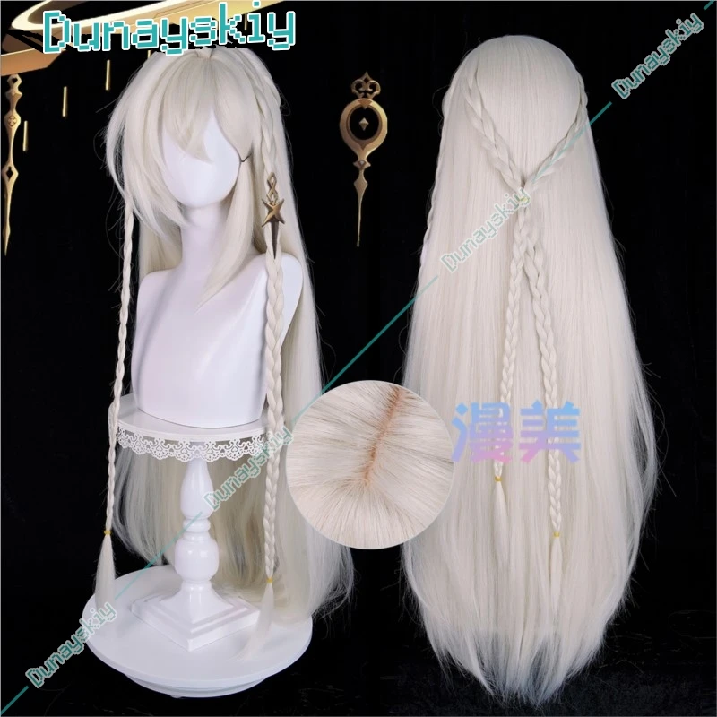 Фото Genshin Impact Flins Nocole Reeyn Alice Durin Istaroth Ronova Косплей Парик Аниме Ролевая игра Игровой персонаж Набор волос №4