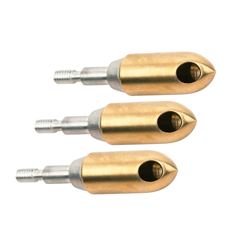 

3PCS Copper Whistling Arrowhead Cloud Alarm Sounding Broadheads Signal Whistle Arrowhead Sturdy Bow Accessories for