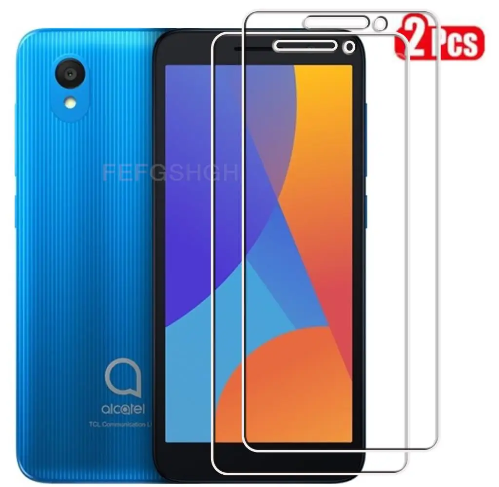 

9H HD Protective Tempered Glass For Alcatel 1 2021 5" Alcatel1 2019 1A 5033D 5033X 5033J Screen Protector Protection Cover Film