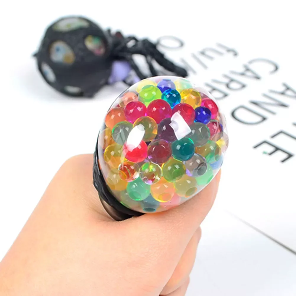 Spider Toy Push And Bubble The Feeling Of Fidgety Toys Autistic Stress Ball Kids Squeeze Toys Anti Stress with Colorful Bead enlarge