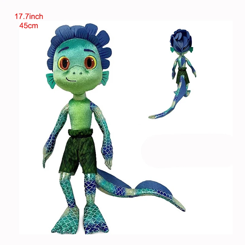 Милые плюшевые игрушки Disney Люка Альберто морской монстр Мультяшные Аниме