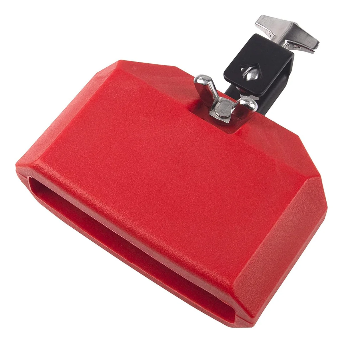 

5-дюймовый блок джема, пластиковая музыкальная лампа, совместимая с барабанным инструментом для латиноамериканских стран (красный)